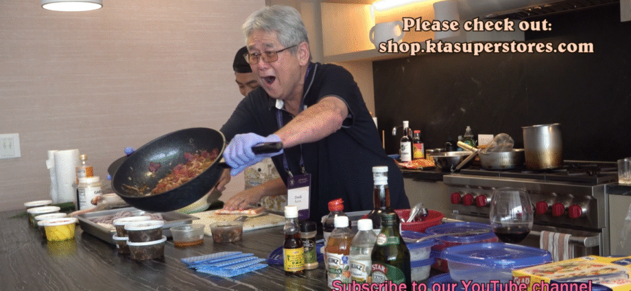 オゴ・ナマスを作る,Chef Derek Hawaii BigIsland