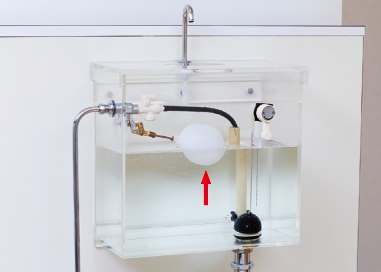 水洗トイレタンクの構造と仕組み