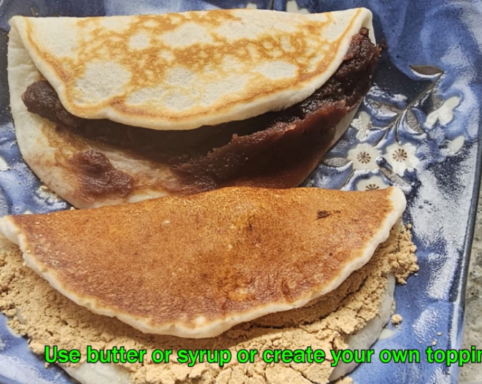 簡単モチパンケーキの作り方