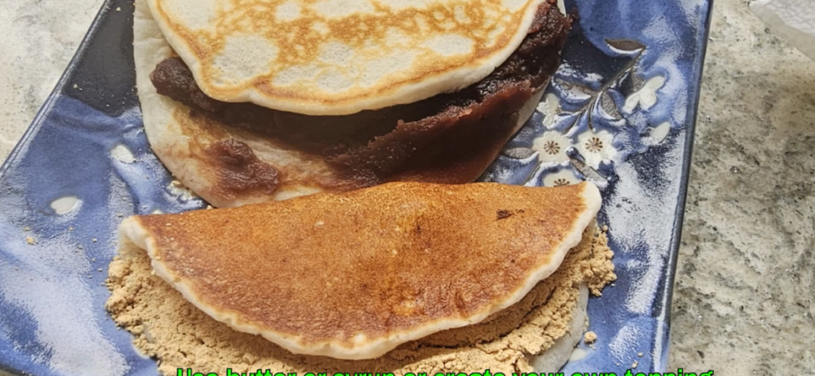 簡単モチパンケーキの作り方