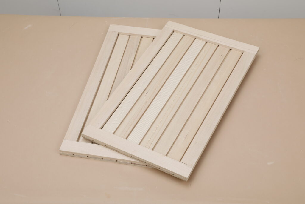 おしゃれな外観ですっきり収納 分別タイプのゴミ箱