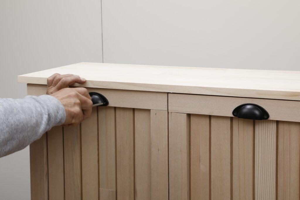 おしゃれな外観ですっきり収納 分別タイプのゴミ箱