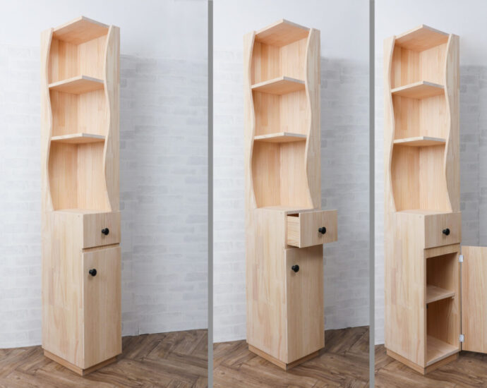 すき間収納ラックの作り方