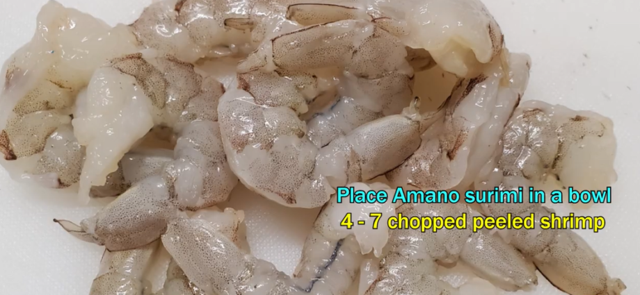 簡単で美味しい海老のすり身焼きの作り方