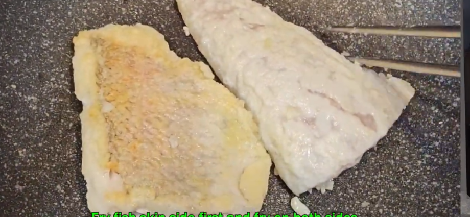 冷凍真鯛を使ったフライ料理の作り方